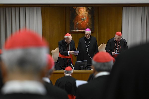 ABBOT DONATO OGLIARI CARDINALS' MEETING